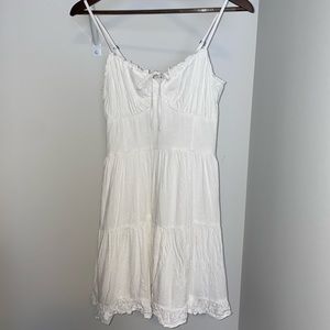 Hollister White Summer Dress